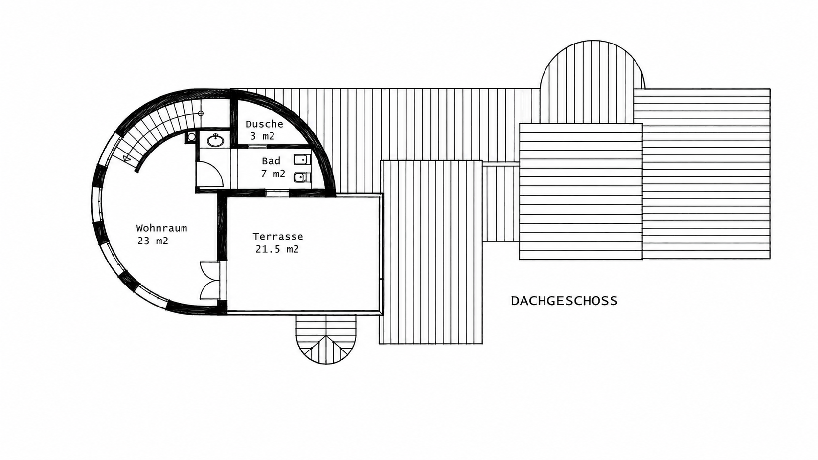Turmzimmer – Suite & Dachterrasse